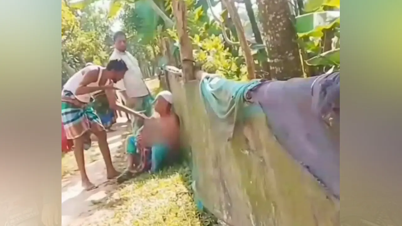 দুই ছেলের নির্যাতনের শিকার হলেন বৃদ্ধ বাবা